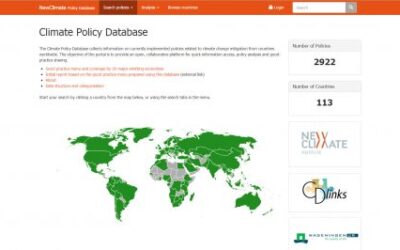 Climate Policy Database Climate Policy Database